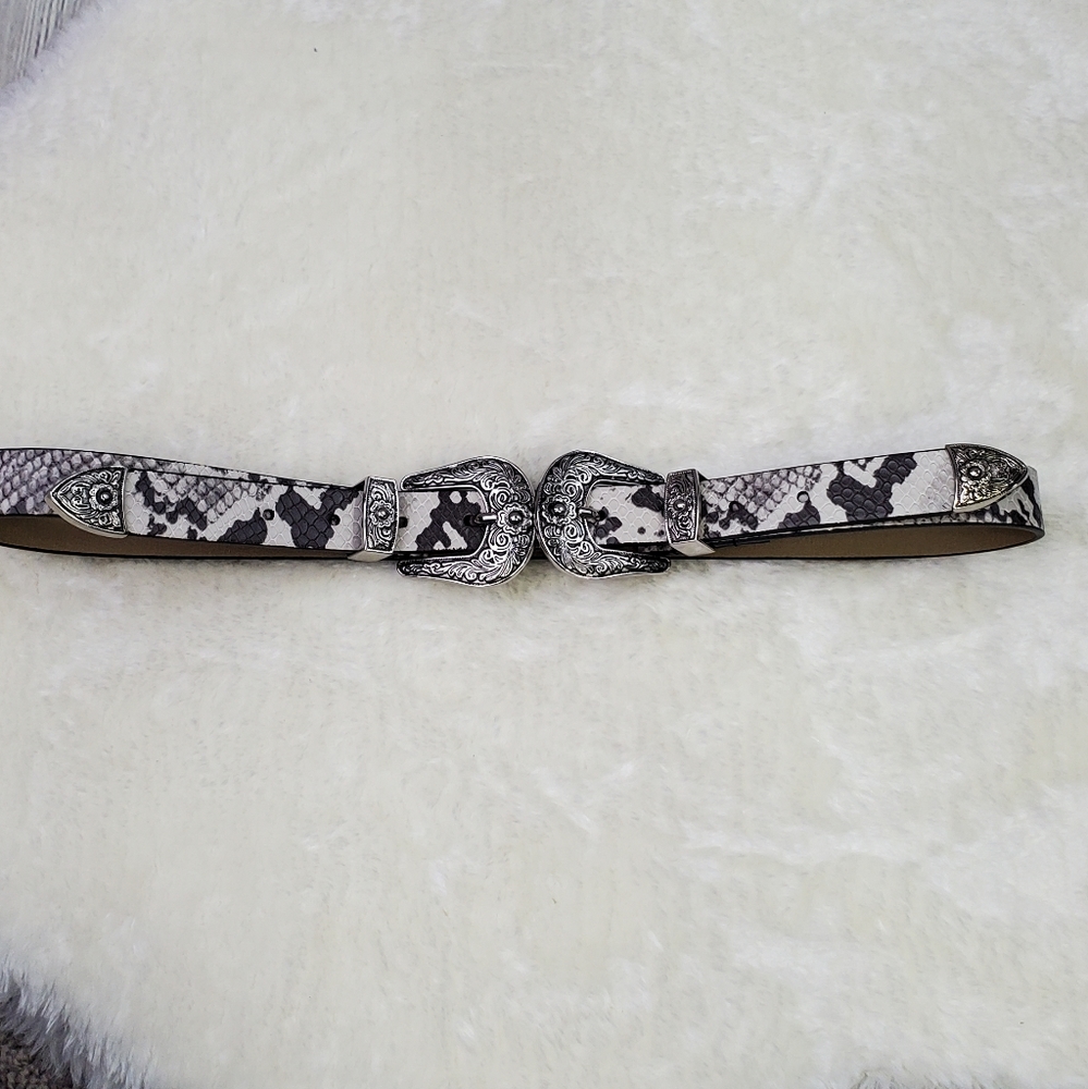 *NWOT* Express Snake Skin Leather Belt